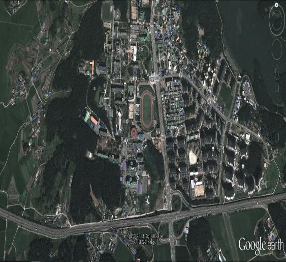 구글어스군산위치