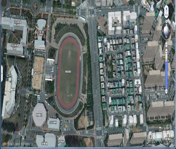 구글어스군산위치